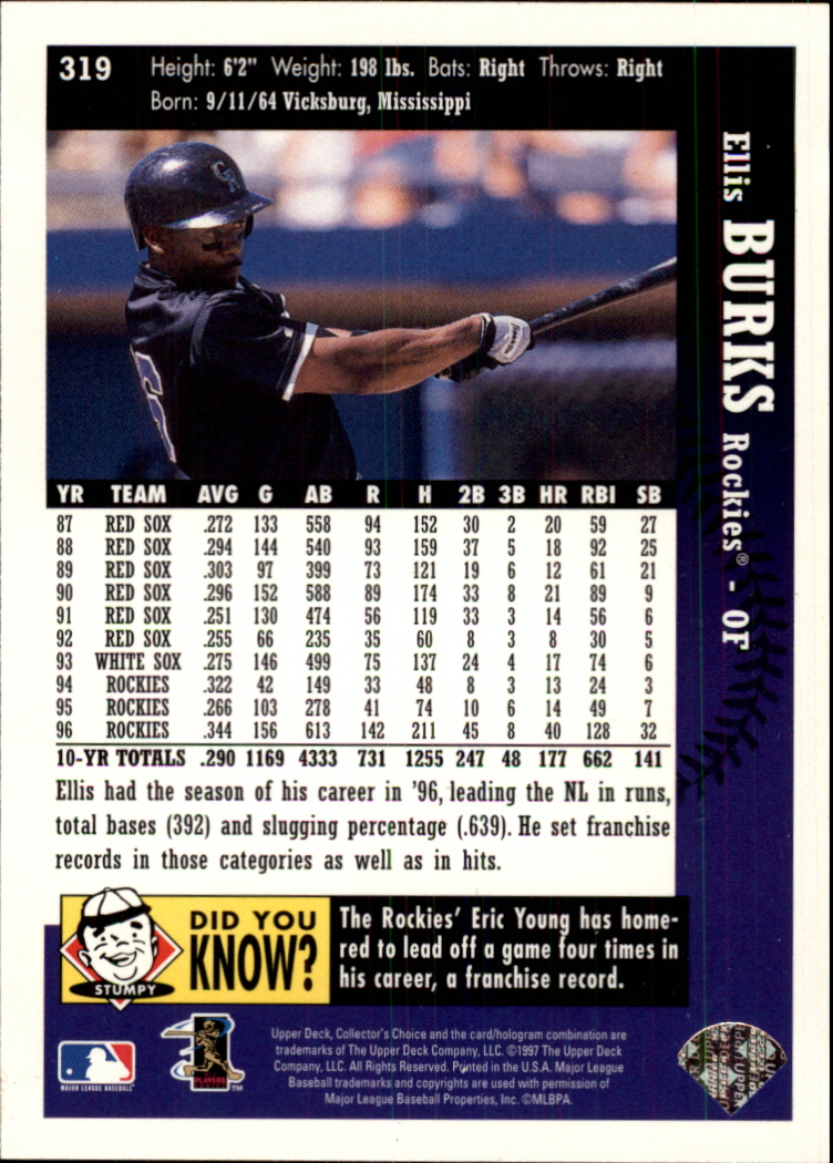 A2987- 1997 Collector's Auswahl BB 251-500 + Rookies -du Pick- 15 + Gratis US - Bild 131 von 470