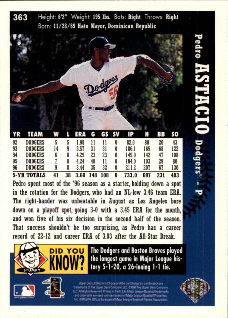 A2987- 1997 Collector's Auswahl BB 251-500 + Rookies -du Pick- 15 + Gratis US - Bild 208 von 470