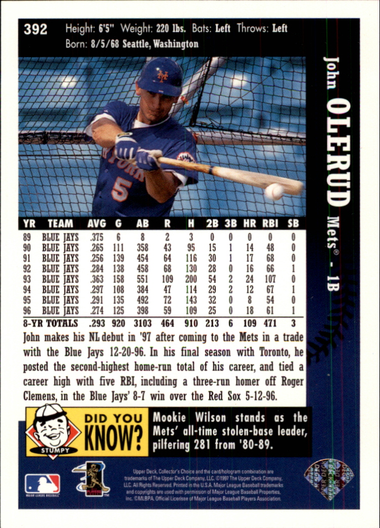 A2987- 1997 Collector's Auswahl BB 251-500 + Rookies -du Pick- 15 + Gratis US - Bild 264 von 470
