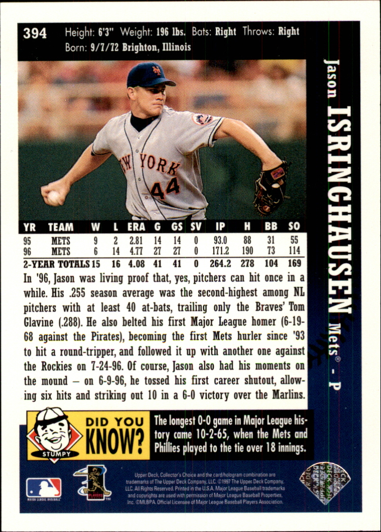 A2987- 1997 Collector's Auswahl BB 251-500 + Rookies -du Pick- 15 + Gratis US - Bild 268 von 470