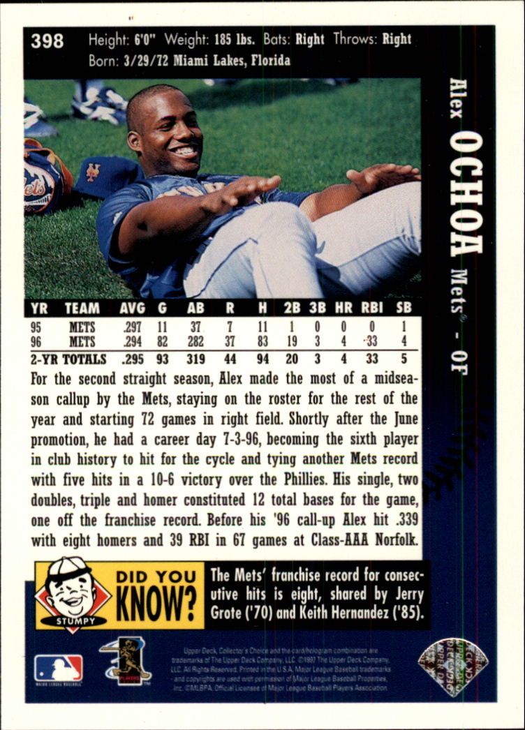 A2987- 1997 Collector's Auswahl BB 251-500 + Rookies -du Pick- 15 + Gratis US - Bild 276 von 470