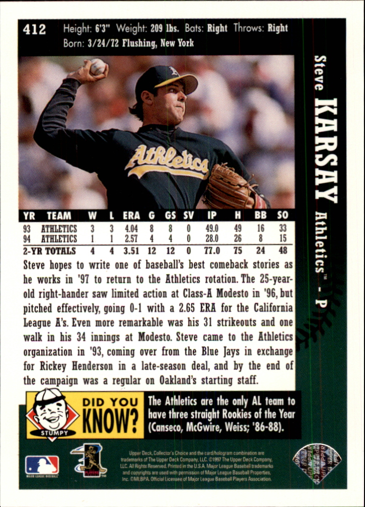 A2987- 1997 Collector's Auswahl BB 251-500 + Rookies -du Pick- 15 + Gratis US - Bild 294 von 470