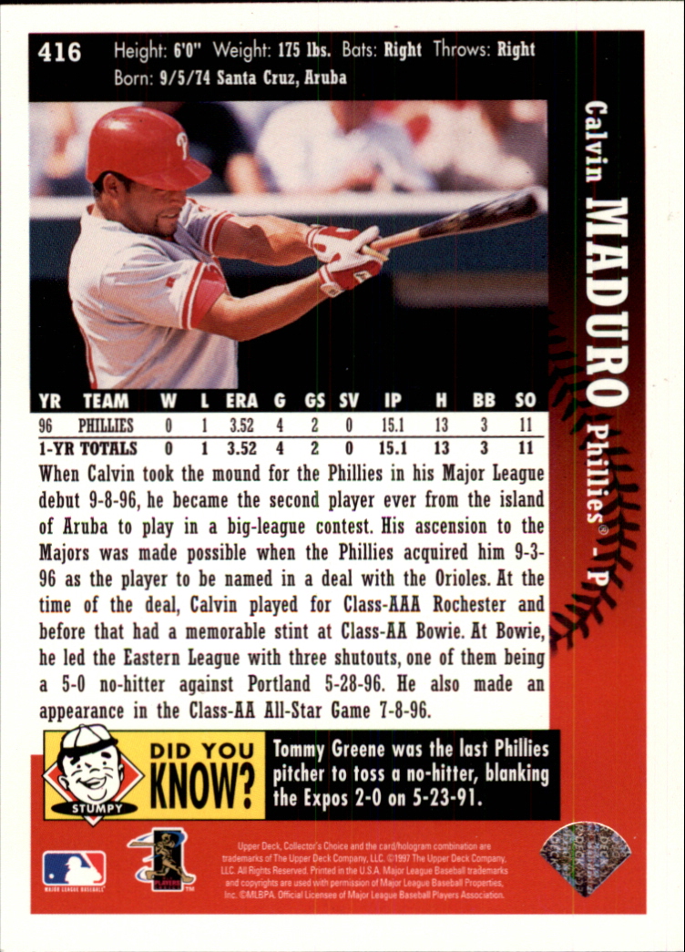 A2987- 1997 Collector's Auswahl BB 251-500 + Rookies -du Pick- 15 + Gratis US - Bild 302 von 470