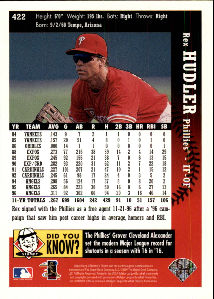 A2987- 1997 Collector's Auswahl BB 251-500 + Rookies -du Pick- 15 + Gratis US - Bild 314 von 470