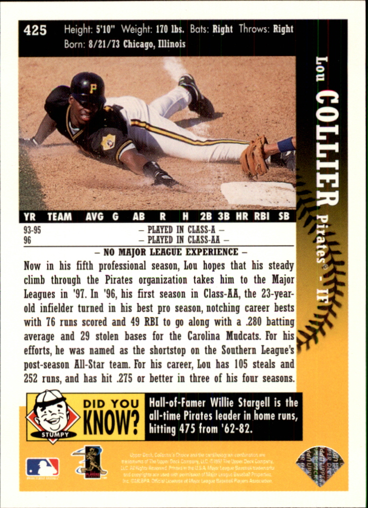 A2987- 1997 Collector's Auswahl BB 251-500 + Rookies -du Pick- 15 + Gratis US - Bild 320 von 470