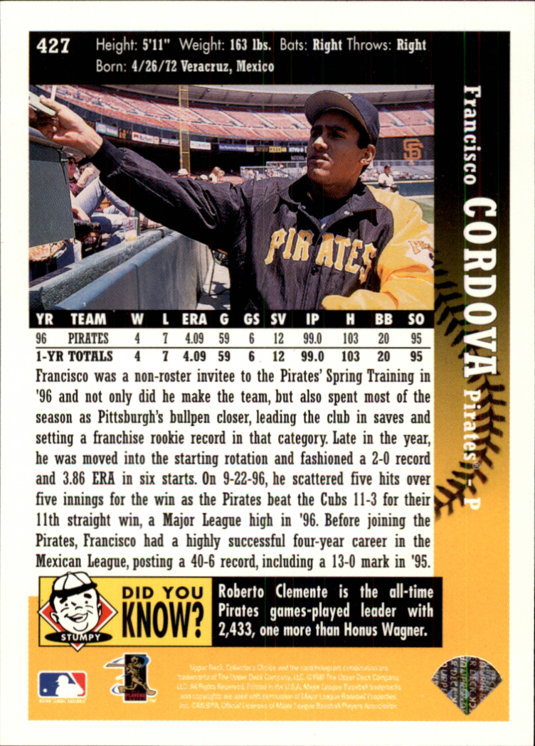 A2987- 1997 Collector's Auswahl BB 251-500 + Rookies -du Pick- 15 + Gratis US - Bild 324 von 470