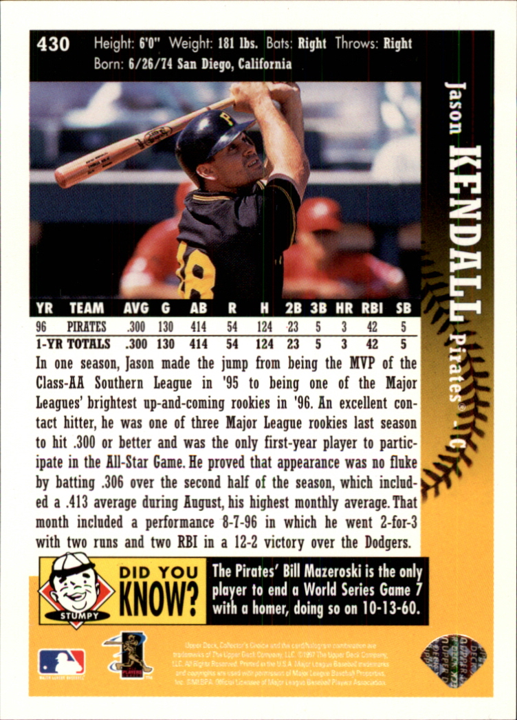 A2987- 1997 Collector's Auswahl BB 251-500 + Rookies -du Pick- 15 + Gratis US - Bild 330 von 470