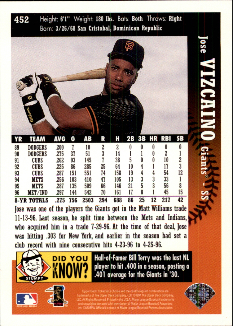 A2987- 1997 Collector's Auswahl BB 251-500 + Rookies -du Pick- 15 + Gratis US - Bild 374 von 470