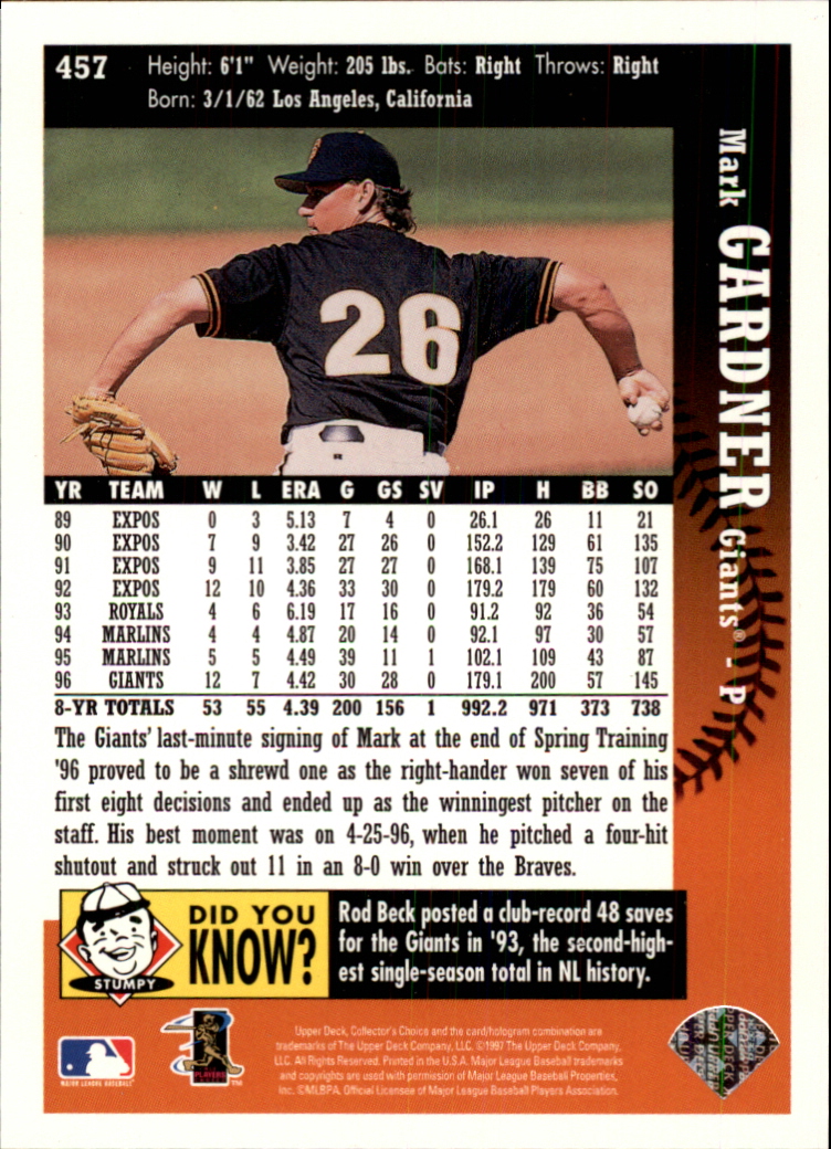 A2987- 1997 Collector's Auswahl BB 251-500 + Rookies -du Pick- 15 + Gratis US - Bild 384 von 470