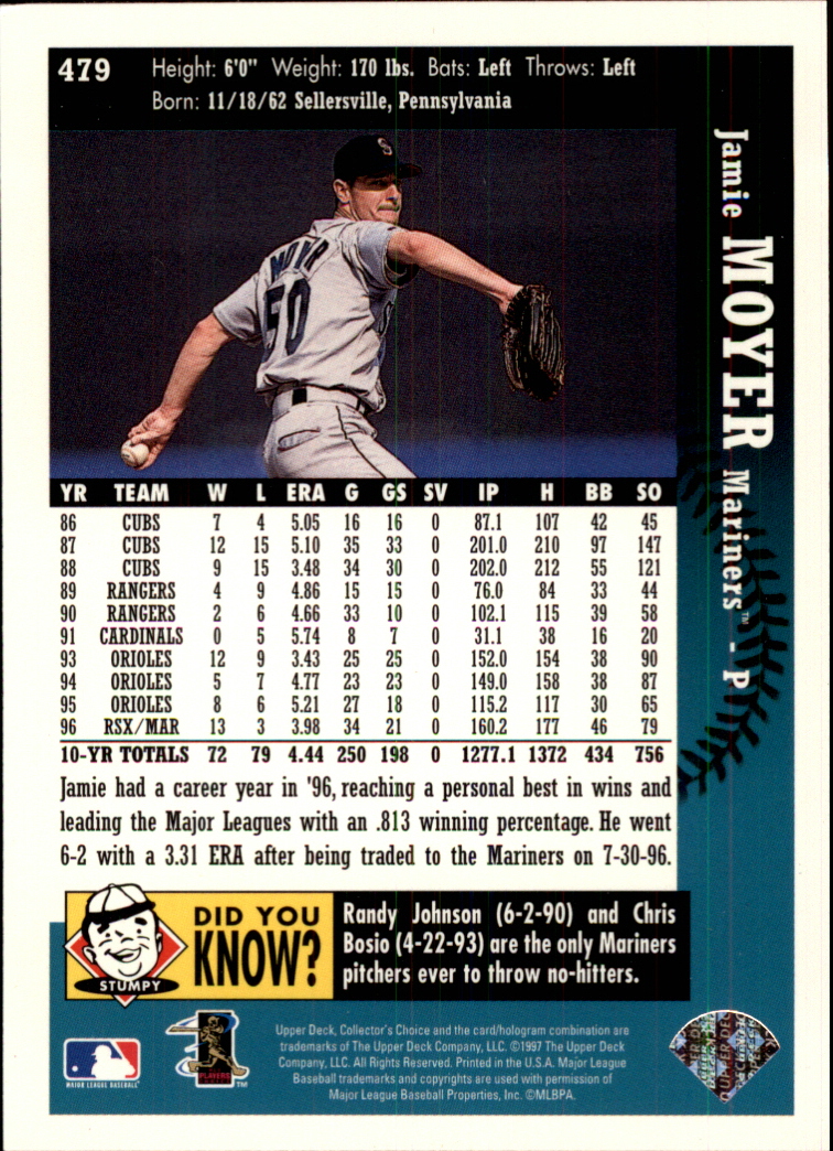 A2987- 1997 Collector's Auswahl BB 251-500 + Rookies -du Pick- 15 + Gratis US - Bild 428 von 470