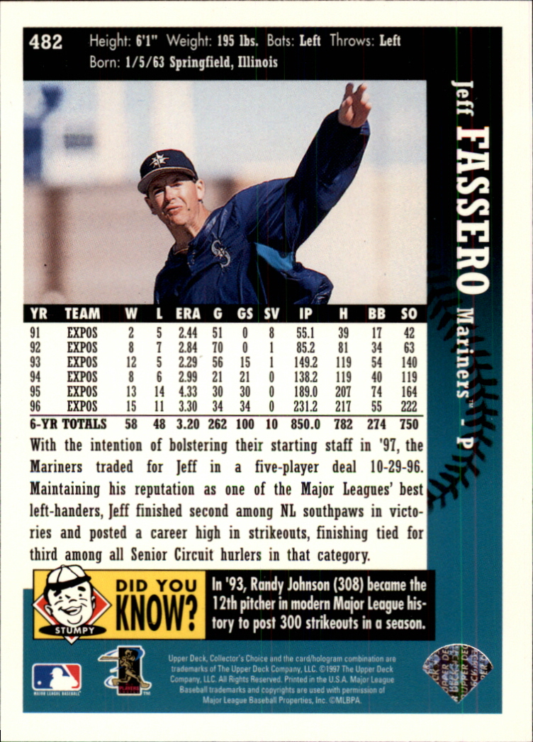 A2987- 1997 Collector's Auswahl BB 251-500 + Rookies -du Pick- 15 + Gratis US - Bild 434 von 470