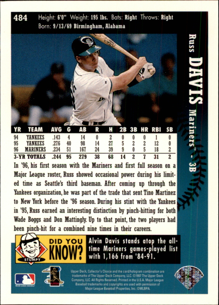 A2987- 1997 Collector's Auswahl BB 251-500 + Rookies -du Pick- 15 + Gratis US - Bild 438 von 470