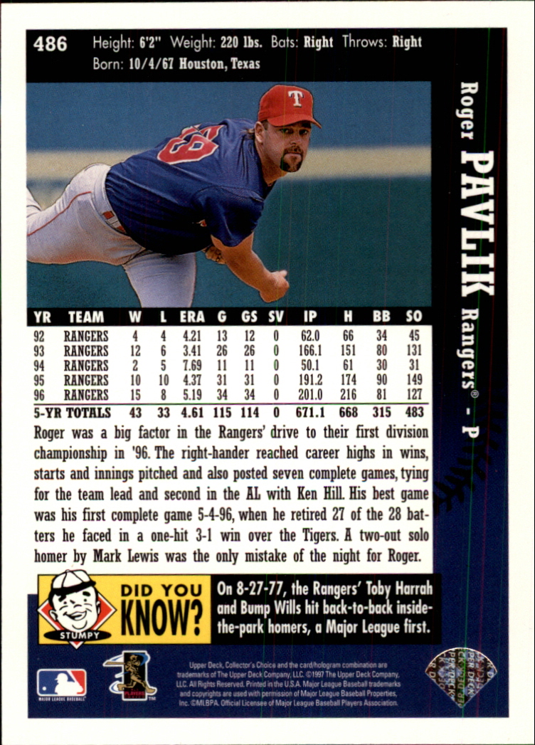 A2987- 1997 Collector's Auswahl BB 251-500 + Rookies -du Pick- 15 + Gratis US - Bild 442 von 470