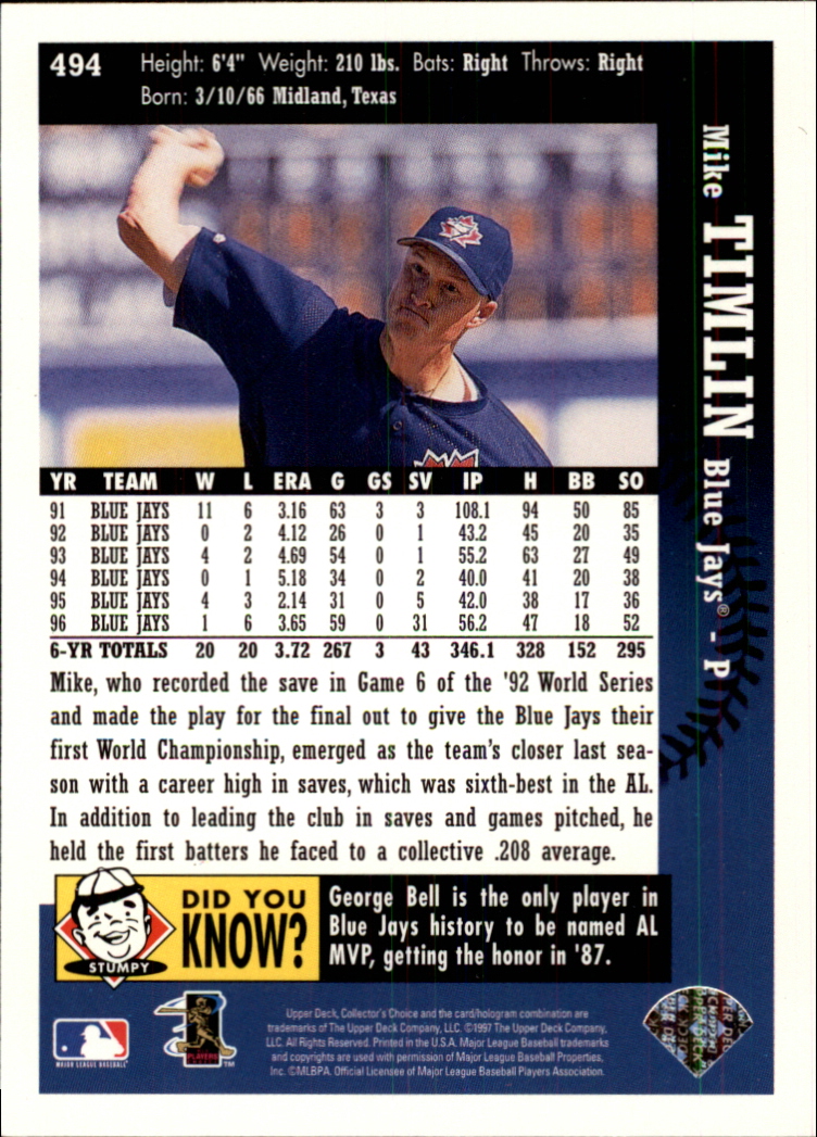 A2987- 1997 Collector's Auswahl BB 251-500 + Rookies -du Pick- 15 + Gratis US - Bild 458 von 470