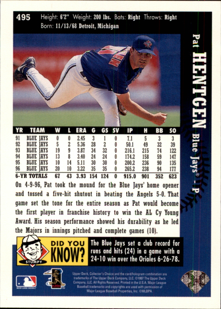 A2987- 1997 Collector's Auswahl BB 251-500 + Rookies -du Pick- 15 + Gratis US - Bild 460 von 470
