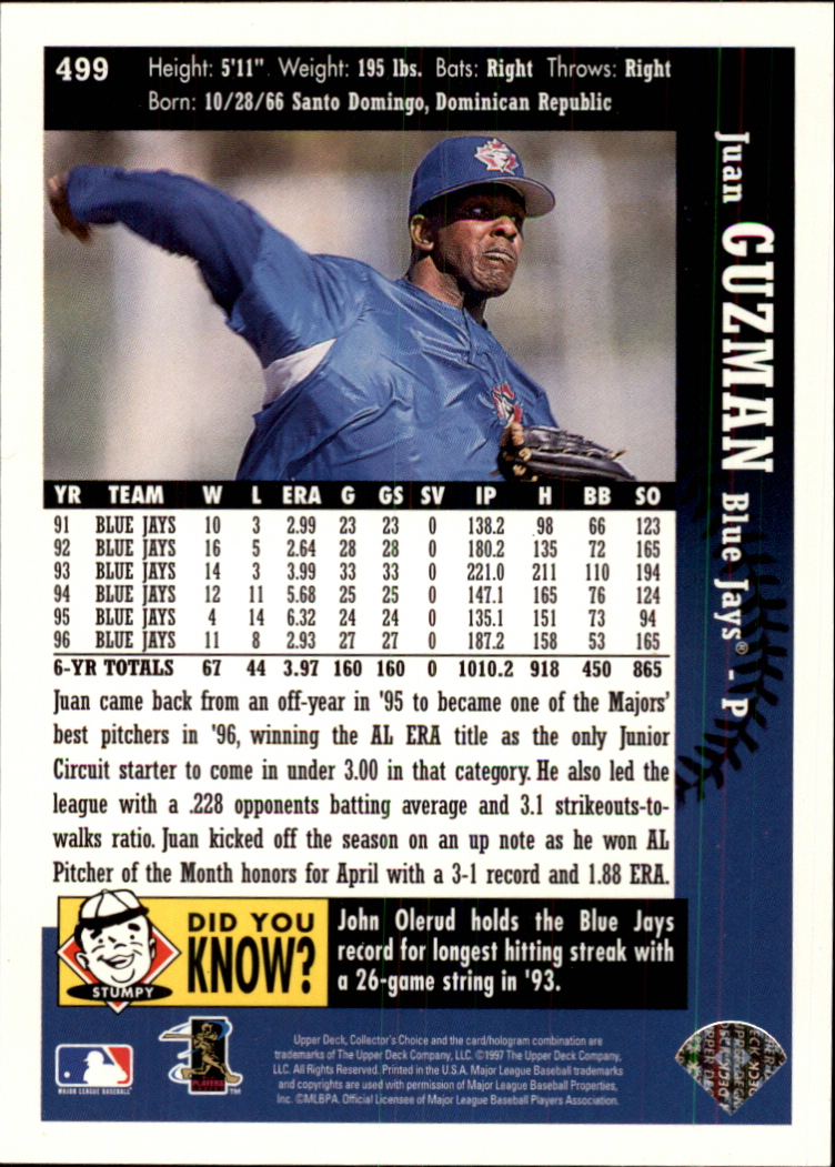 A2987- 1997 Collector's Auswahl BB 251-500 + Rookies -du Pick- 15 + Gratis US - Bild 468 von 470