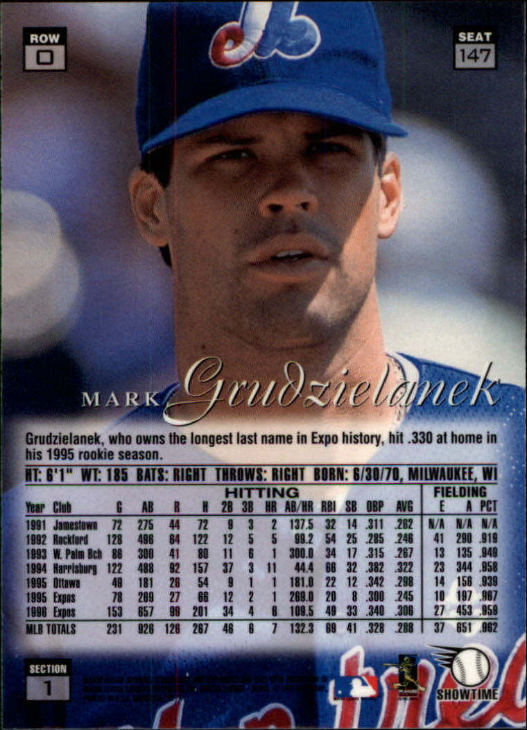 1997 Flair Showcase Row 0 Baseball Singles You Choose eBay