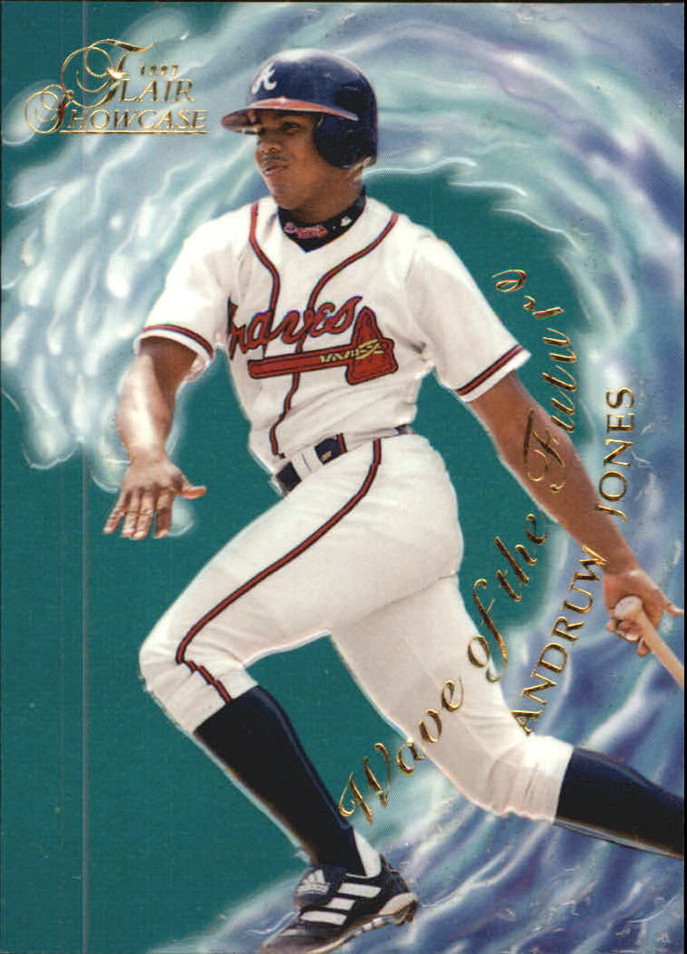1997 Flair Showcase Wave of the Future #2 Andruw Jones