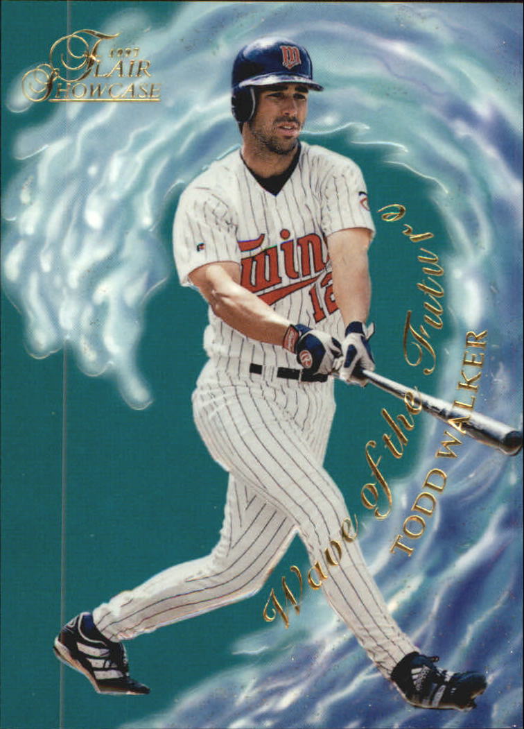 1997 Flair Showcase Wave of the Future #12 Todd Walker