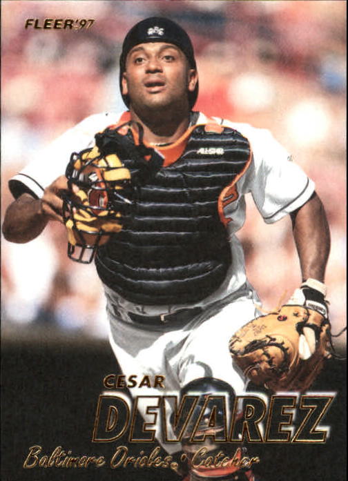 1997 Fleer Baseball "Main Set" Base Cards #1 to #200 - Picture 10 of 385