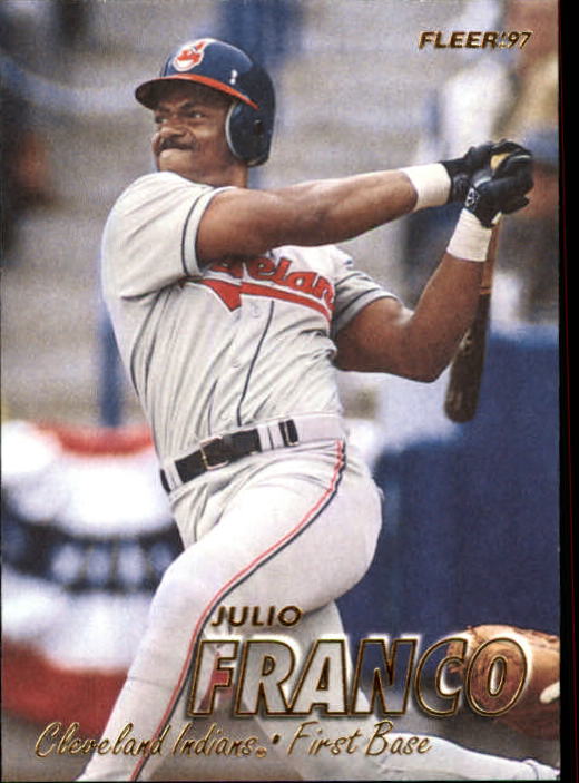 1997 Fleer #77 Julio Franco