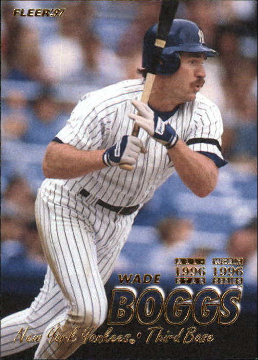 1997 Fleer Baseball "Main Set" Base Cards #1 to #200 - Picture 306 of 385