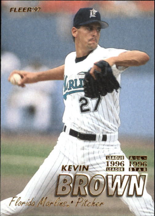 1997 Fleer #325 Kevin Brown