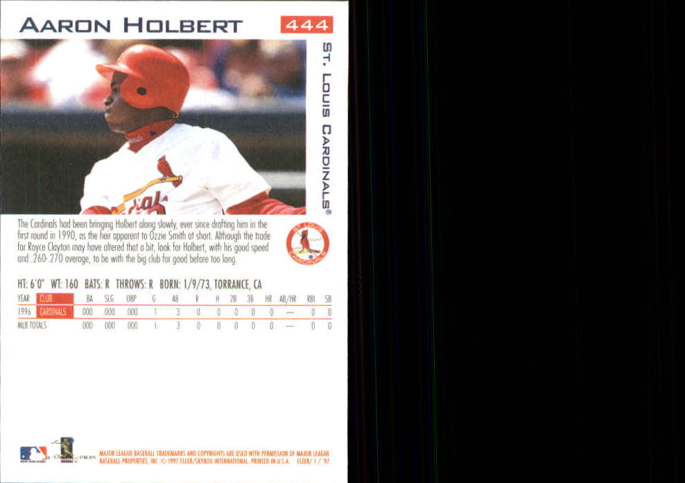 1997 Fleer Baseball "Main Set" Base Cards #401 to #600 - Picture 89 of 387