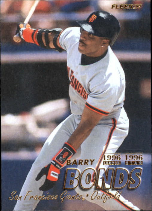 1997 Fleer Baseball "Main Set" Base Cards #401 to #600 - Picture 150 of 387