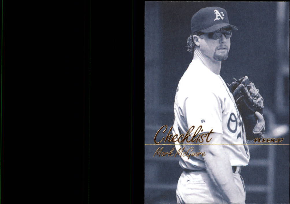 1997 Fleer Baseball "Main Set" Base Cards #401 to #600 - Picture 186 of 387