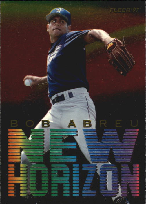 1997 Fleer New Horizons #1 Bob Abreu