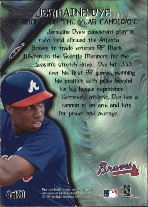 1997 Fleer Baseball "Rookie Sensations" Insert Cards - Picture 5 of 29