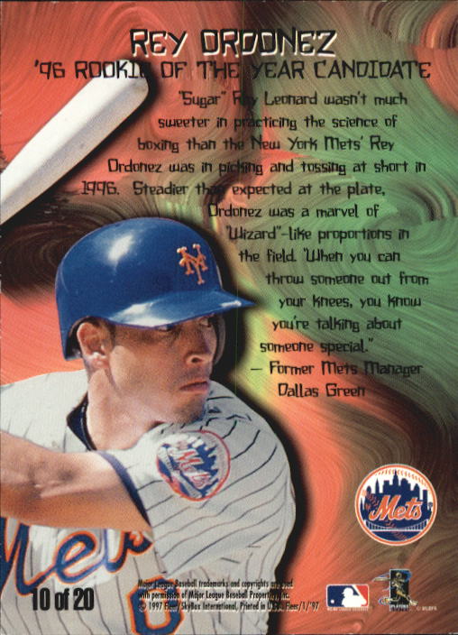 1997 Fleer Baseball "Rookie Sensations" Insert Cards - Picture 13 of 29