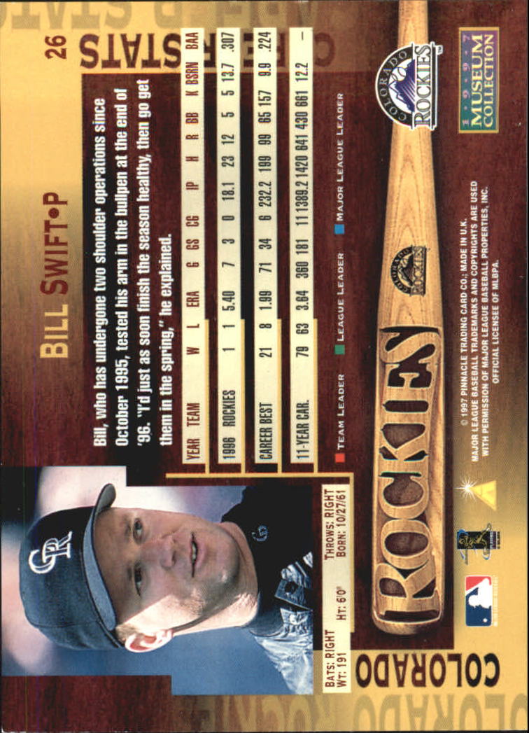 B1775- 1997 Pinnacle Baseball Cards 1-200 +Inserts -You Pick- 15+ FREE US SHIP - Picture 403 of 418