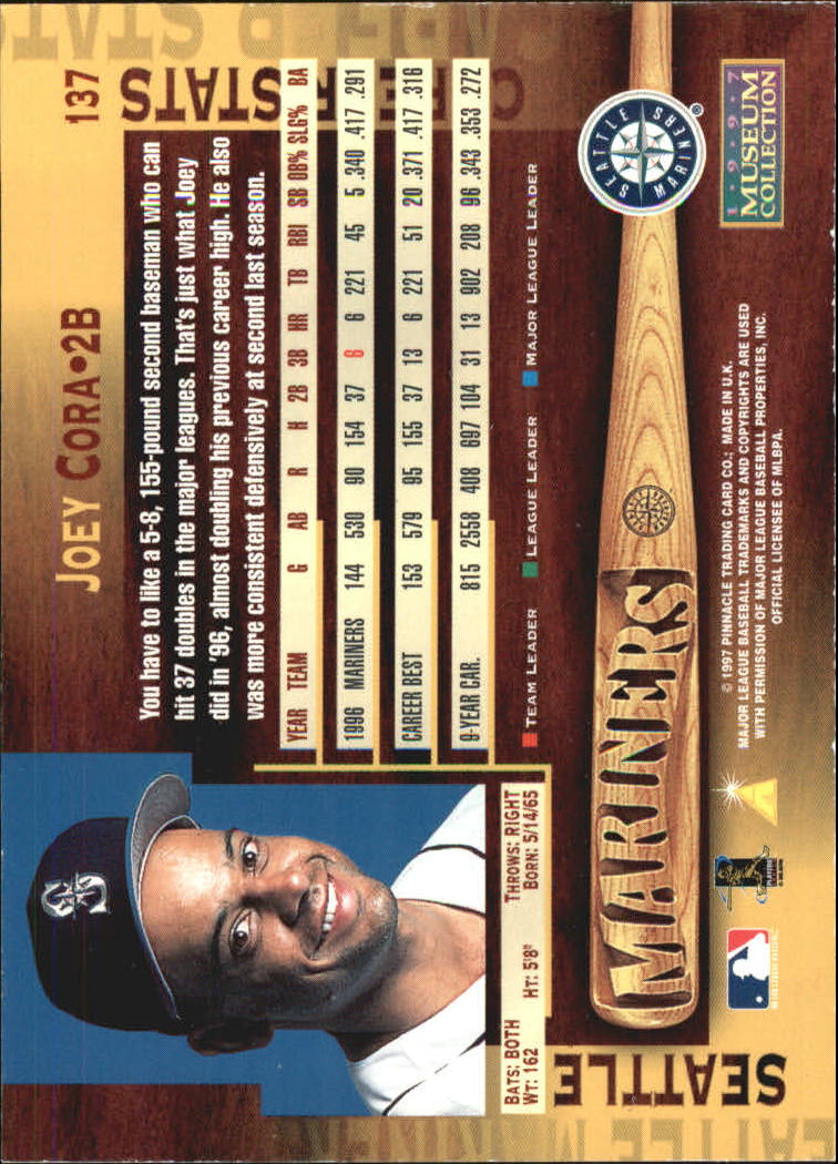 B1775- 1997 Pinnacle Baseball Cards 1-200 +Inserts -You Pick- 15+ FREE US SHIP - Picture 410 of 418