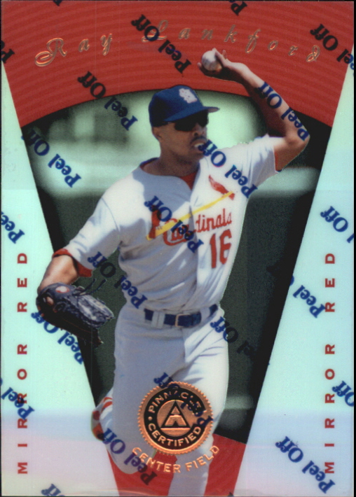1997 Pinnacle Certified Mirror Red #13 Ray Lankford