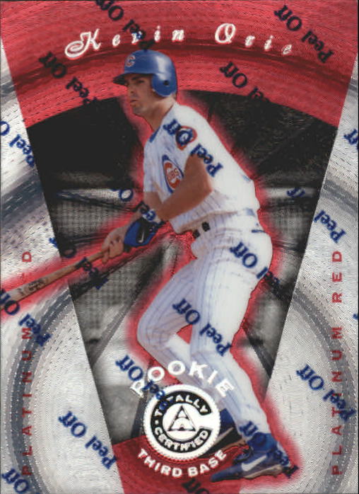 1997 Pinnacle Totally Certified Platinum Red #108 Kevin Orie