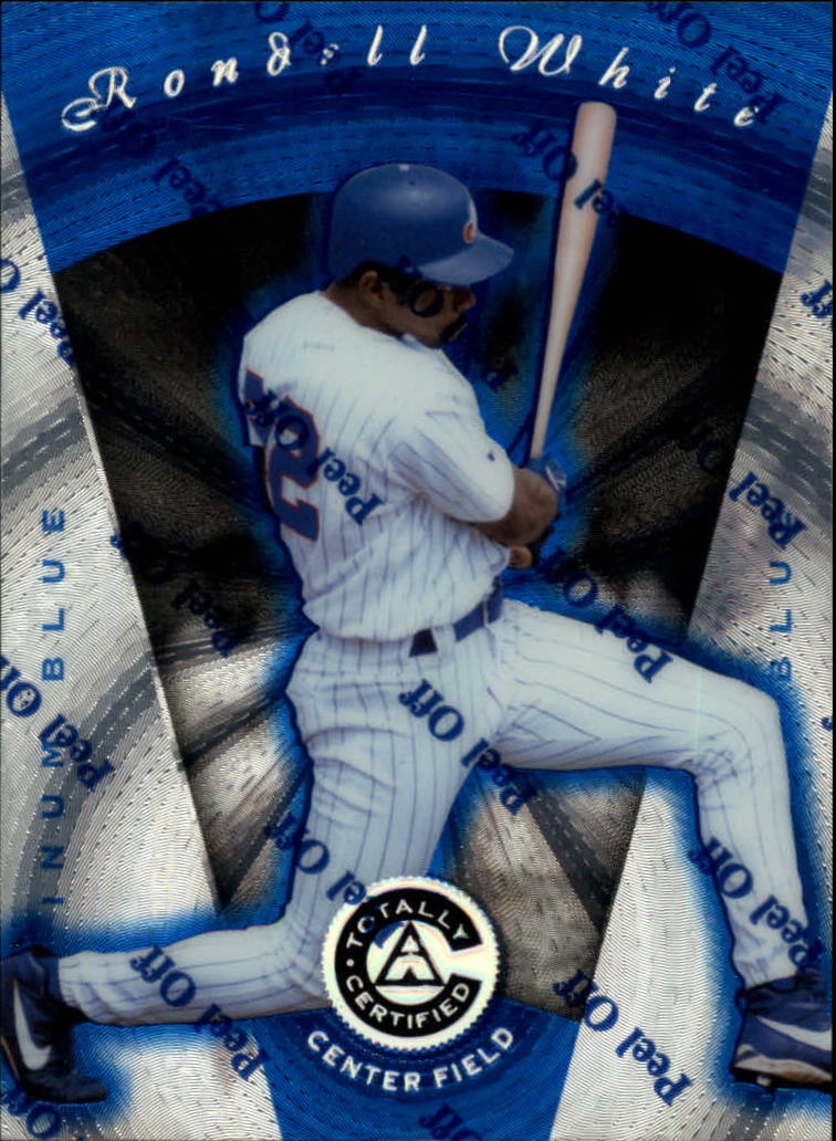 1997 Pinnacle Totally Certified Platinum Blue #98 Rondell White