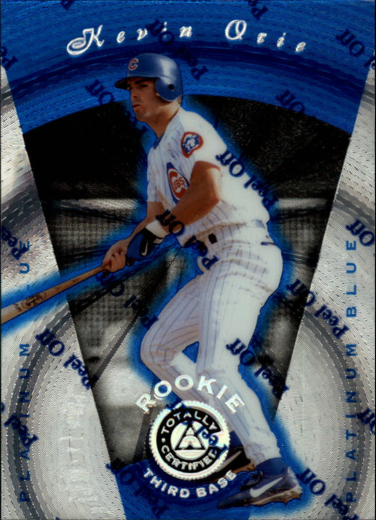 1997 Pinnacle Totally Certified Platinum Blue #108 Kevin Orie