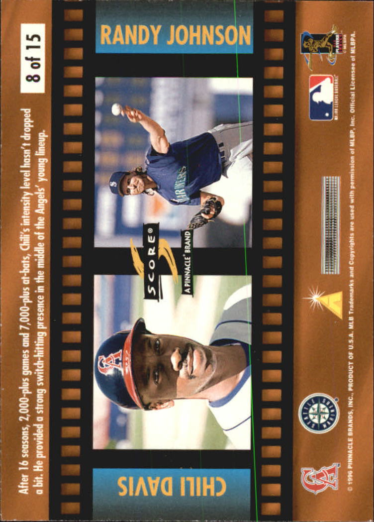 1997 Score Pitcher Perfect 8 Chili Davis NMMT