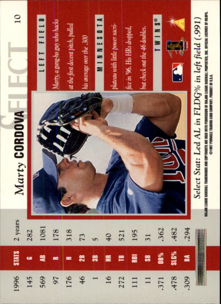 B6663- 1997 Select Baseball Card #s 1-200 +Rookies -You Pick- 15+ FREE US SHIP - Picture 17 of 311