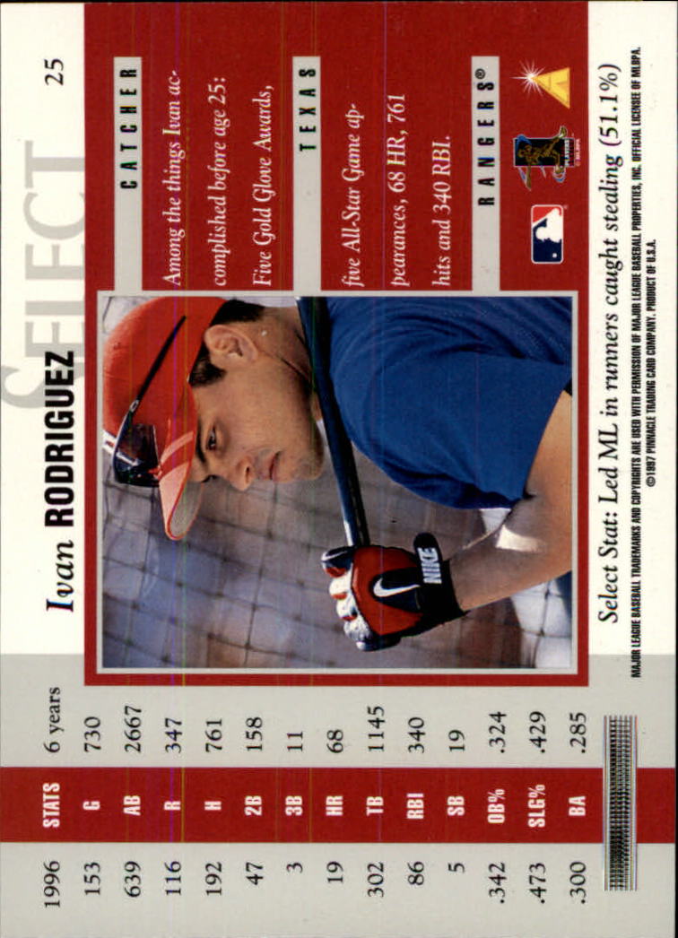 B6663- 1997 Select Baseball Card #s 1-200 +Rookies -You Pick- 15+ FREE US SHIP - Picture 45 of 311