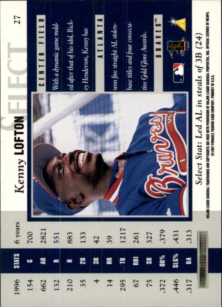 B6663- 1997 Select Baseball Card #s 1-200 +Rookies -You Pick- 15+ FREE US SHIP - Picture 47 of 311