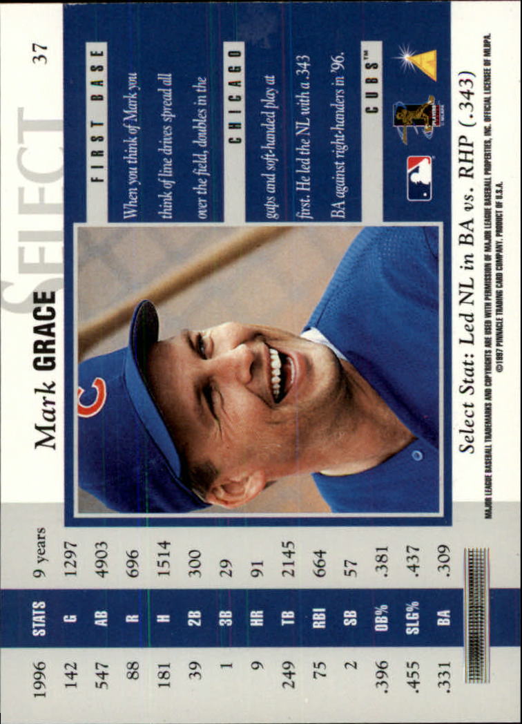 B6663- 1997 Select Baseball Card #s 1-200 +Rookies -You Pick- 15+ FREE US SHIP - Picture 61 of 311