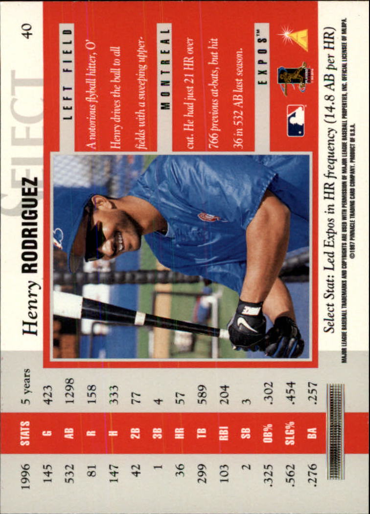 B6663- 1997 Select Baseball Card #s 1-200 +Rookies -You Pick- 15+ FREE US SHIP - Picture 67 of 311