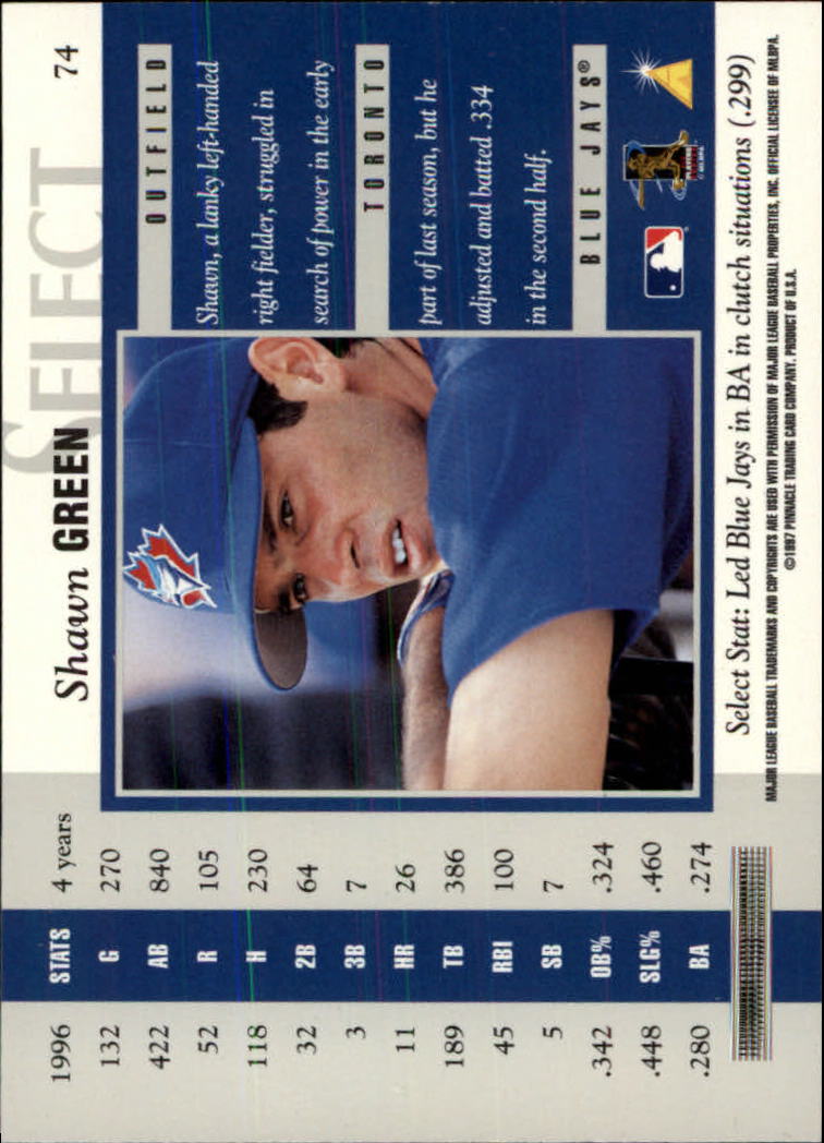 B6663- 1997 Select Baseball Card #s 1-200 +Rookies -You Pick- 15+ FREE US SHIP - Picture 131 of 311