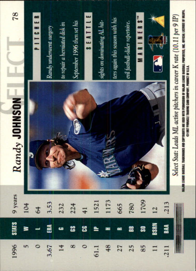 B6663- 1997 Select Baseball Card #s 1-200 +Rookies -You Pick- 15+ FREE US SHIP - Picture 139 of 311