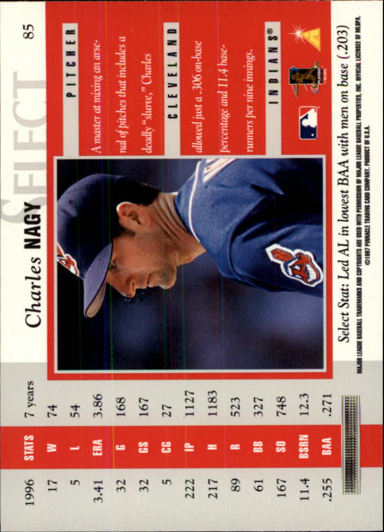 B6663- 1997 Select Baseball Card #s 1-200 +Rookies -You Pick- 15+ FREE US SHIP - Picture 151 of 311