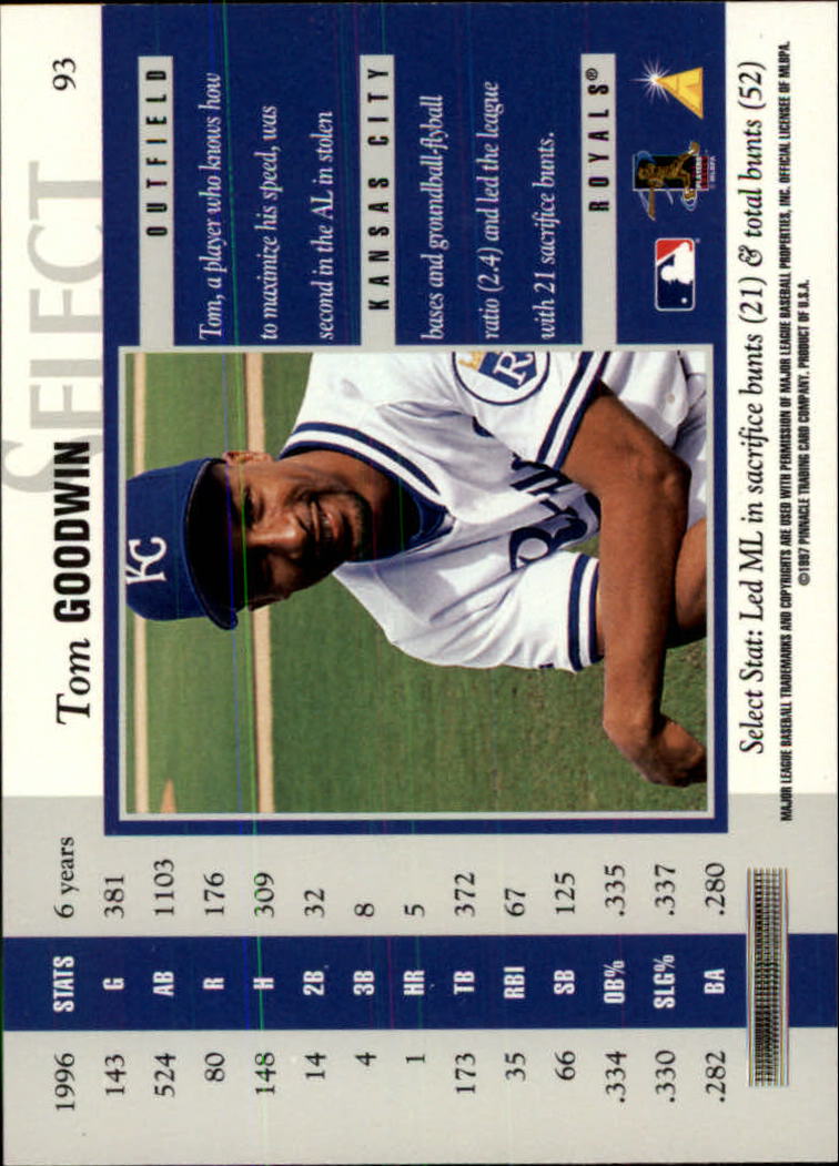 B6663- 1997 Select Baseball Card #s 1-200 +Rookies -You Pick- 15+ FREE US SHIP - Picture 167 of 311