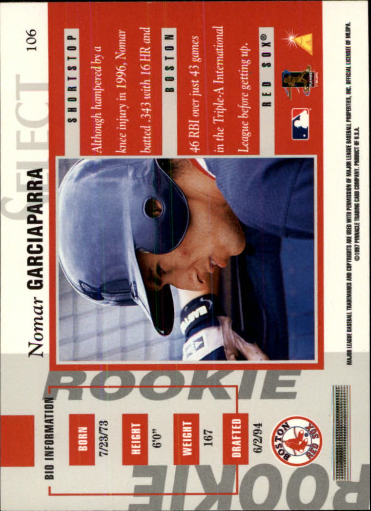 B6663- 1997 Select Baseball Card #s 1-200 +Rookies -You Pick- 15+ FREE US SHIP - Picture 191 of 311
